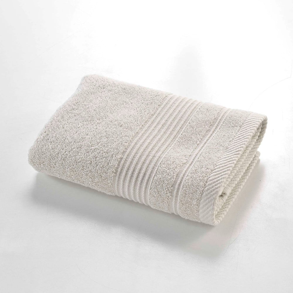 Bézs frottír pamut törölköző 50x90 cm Tendresse – douceur d'intérieur