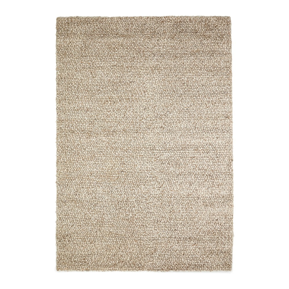 Bézs gyapjú szőnyeg 200x300 cm Lubrin – Kave Home