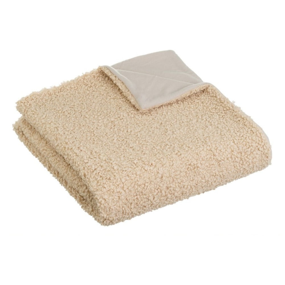 Bézs sherpa takaró 130x160 cm Sherpa – Casa Selección