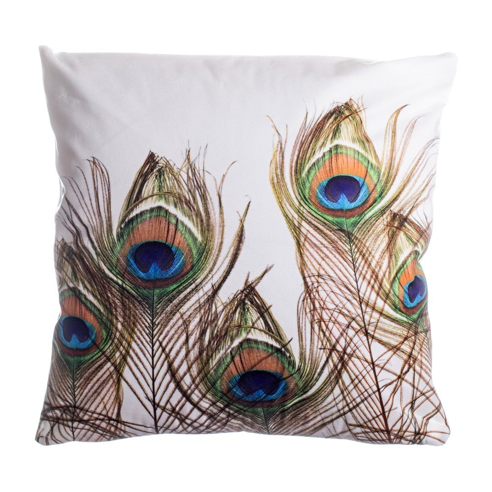Díszpárna 45x45 cm Peacock Feathers – JAHU collections