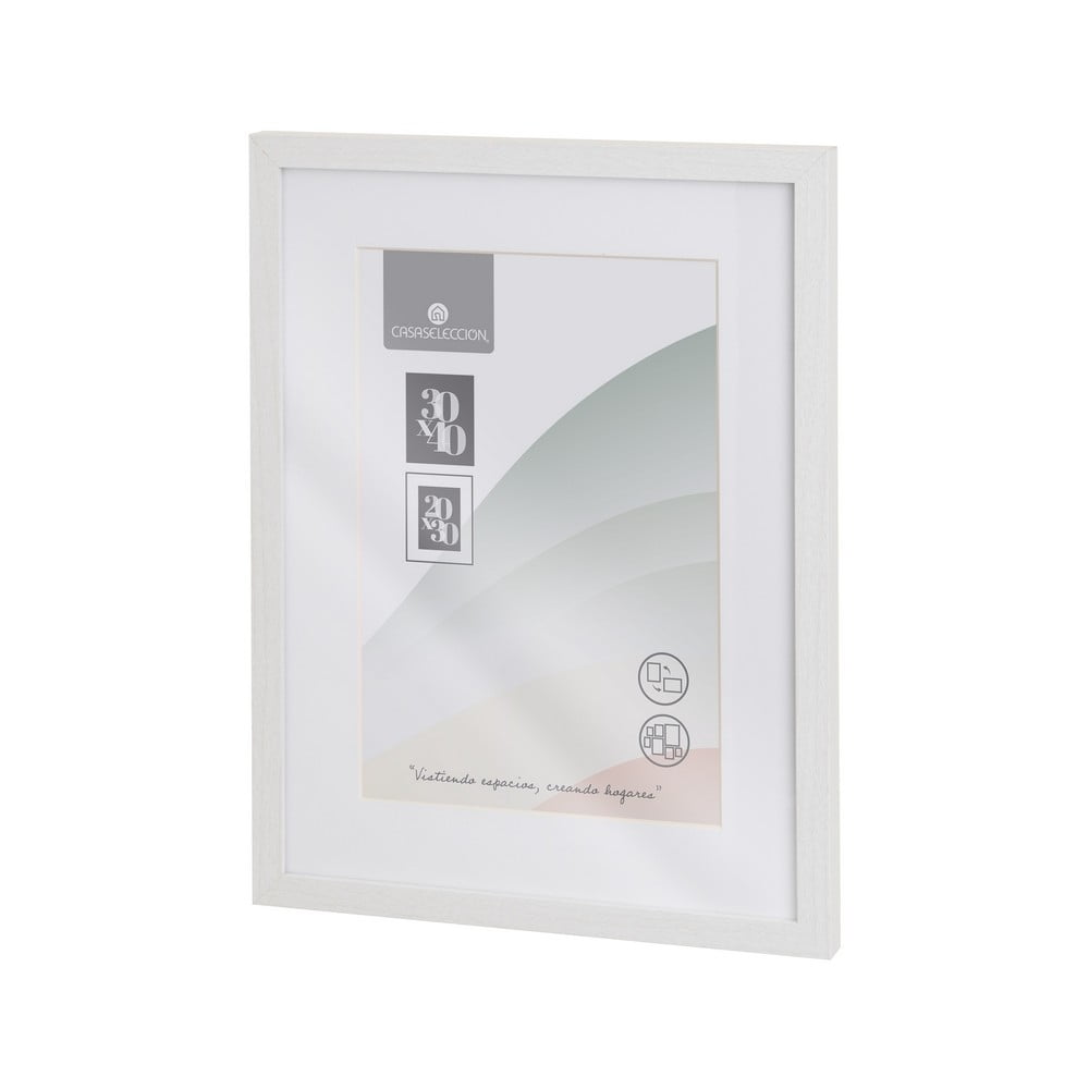 Fehér fali képkeret 32x42 cm Sencillo – Casa Selección