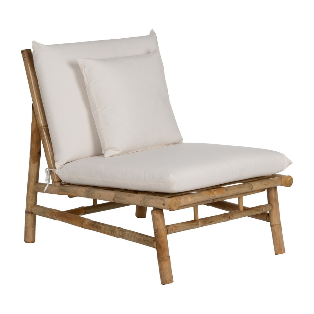 Fehér fotel Bamboo – Ixia