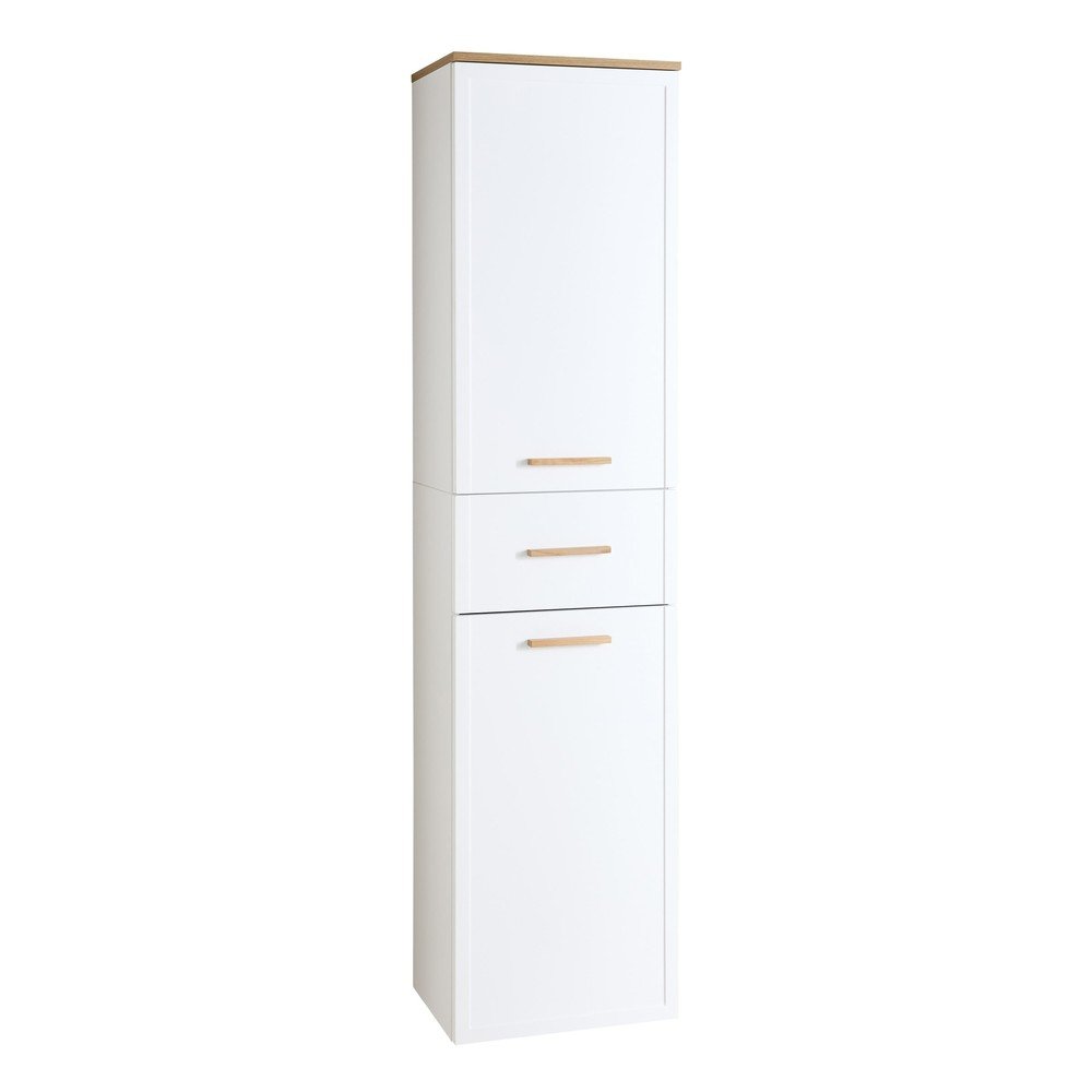 Fehér fürdőszoba szekrény 184x45 cm Quickset 383 – Pelipal