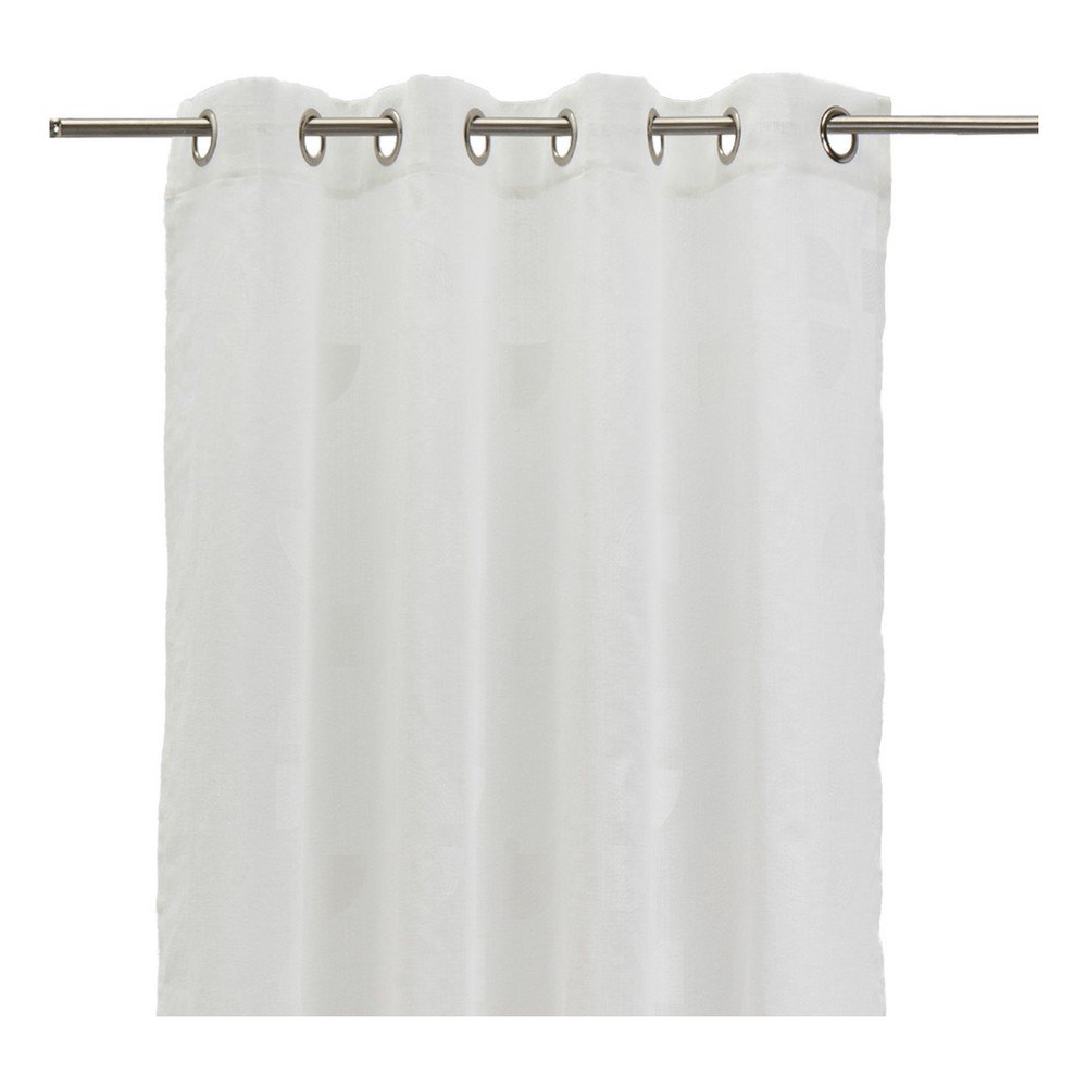 Fehér jacquard függöny 140x260 cm Mid Century – Casa Selección
