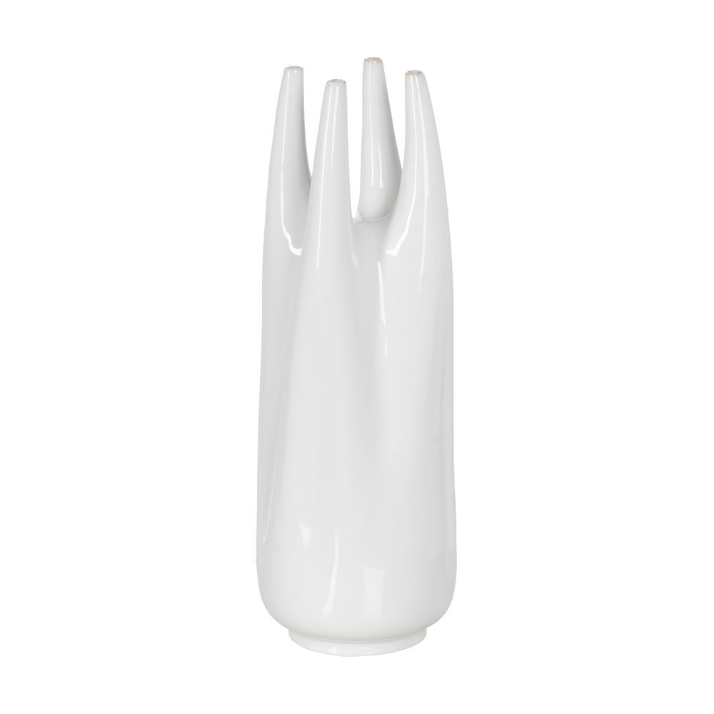 Fehér kerámia magas váza (magasság 56 cm) Blanca – Ixia
