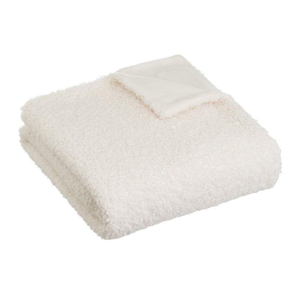 Fehér sherpa takaró 130x160 cm Sherpa – Casa Selección
