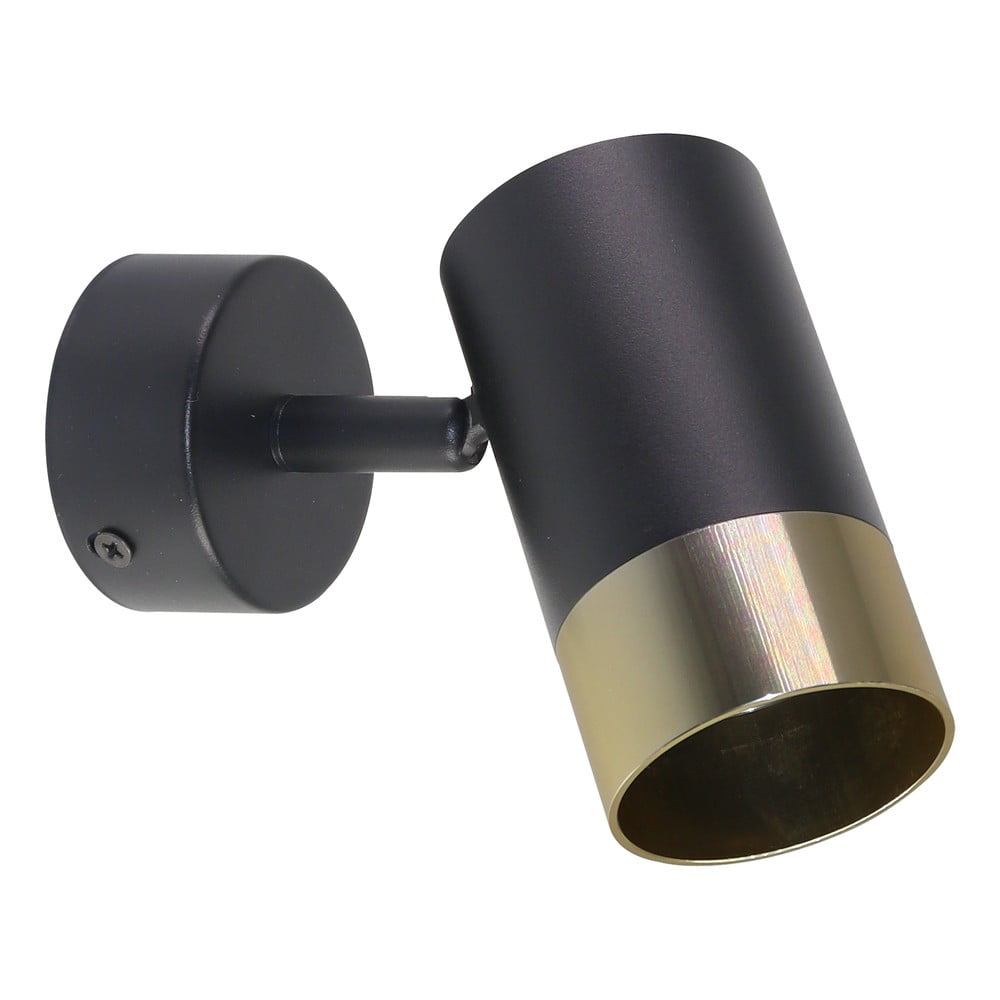 Fekete-aranyszínű fali lámpa Tobi – Candellux Lighting