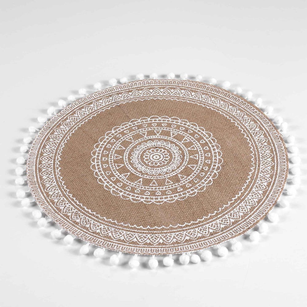 Juta tányéralátét ø 38 cm Renata – douceur d'intérieur