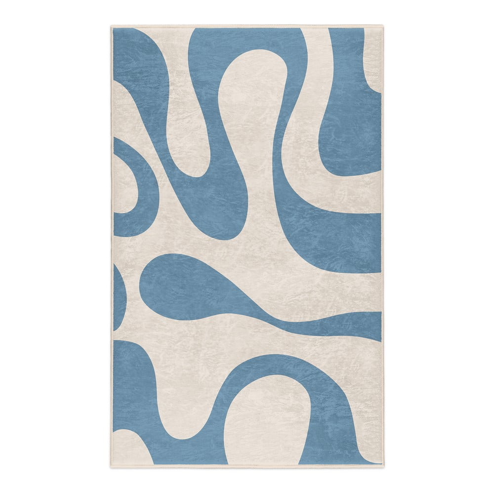 Kék mosható szőnyeg 60x100 cm Blue Latte – Mila Home