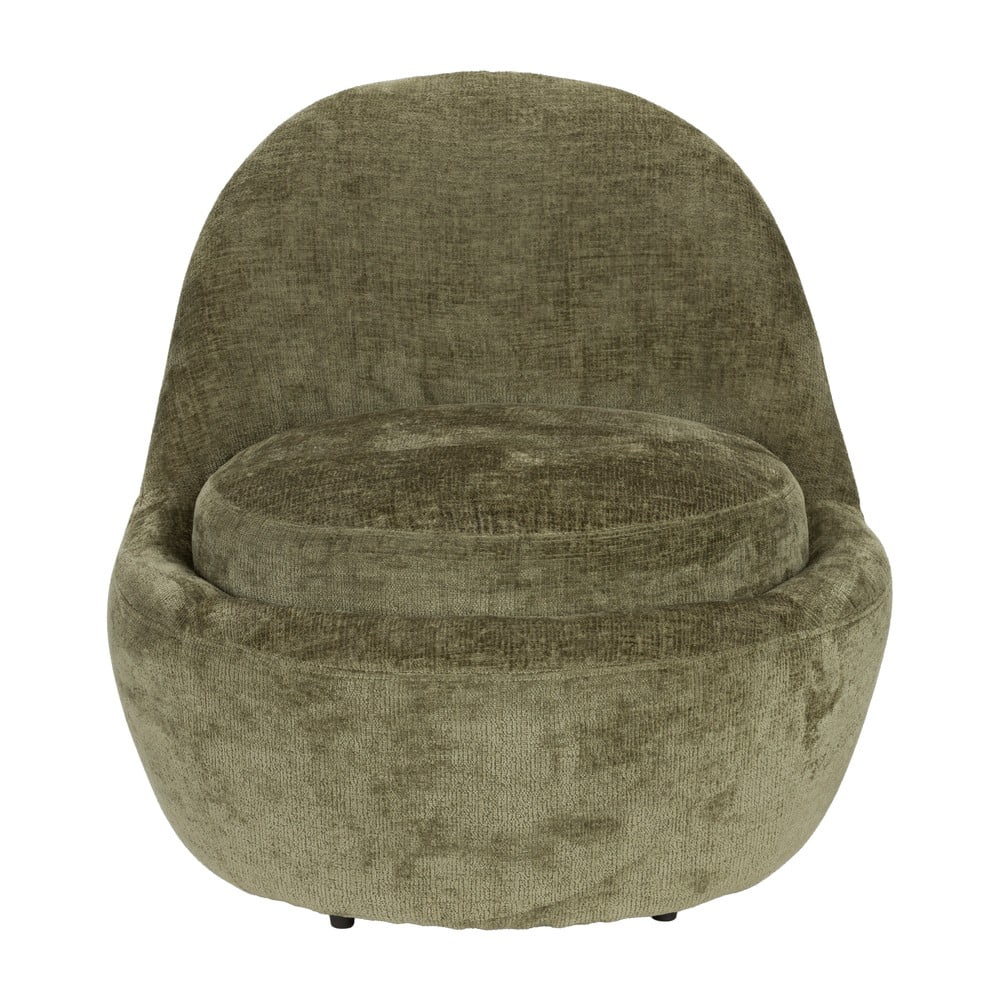 Khaki fotel Nash – White Label