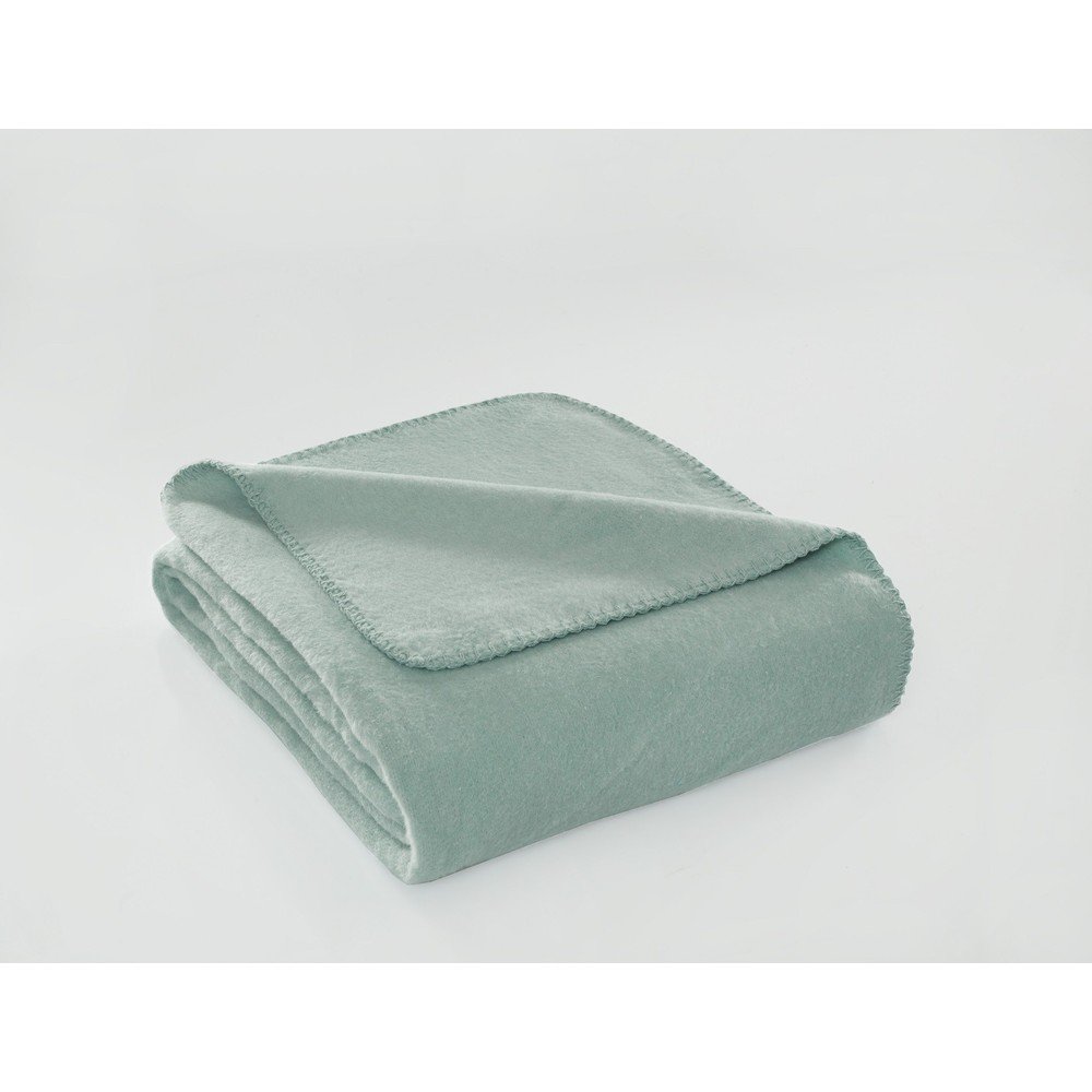Mentazöld fleece takaró 130x170 cm Brighton – Mijolnir