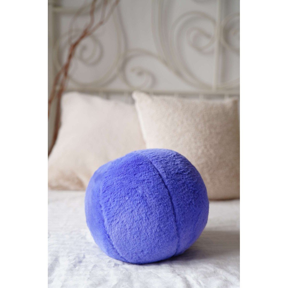 Mikroplüss díszpárna ø 25 cm Top – Mioli Decor