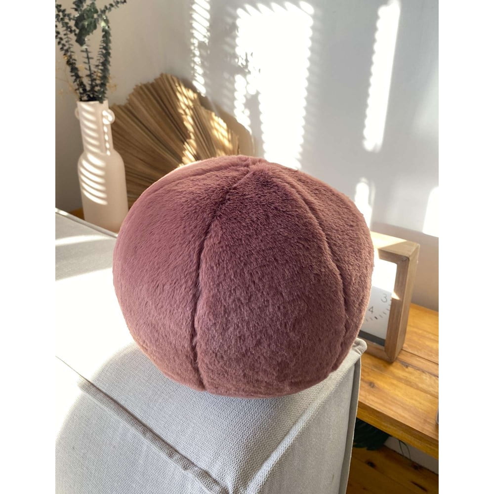 Mikroplüss díszpárna ø 25 cm Top – Mioli Decor