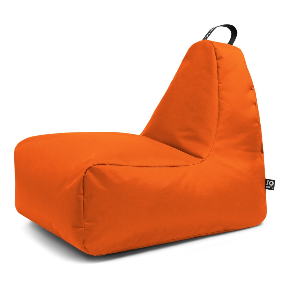 Narancssárga babzsákfotel Chill L – So Soft?