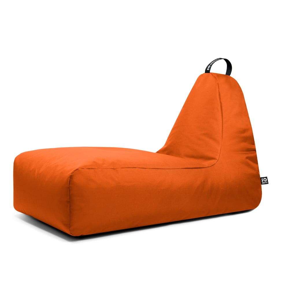 Narancssárga babzsákfotel Chill XXL – So Soft?