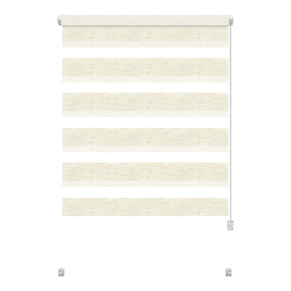 Natúr színű nappali-éjszakai roló 57x150 cm Zebra Silvalin – Gardinia