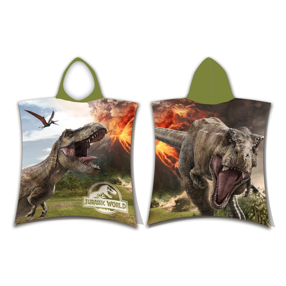 Pamut gyerek fürdőponcsó 3-8 év Jurassic World "Volcano" – Jerry Fabrics