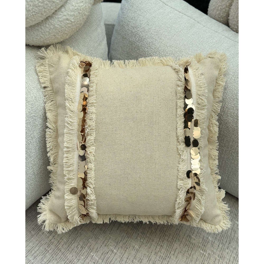 Párnahuzat 43x43 cm Sequins – Mioli Decor