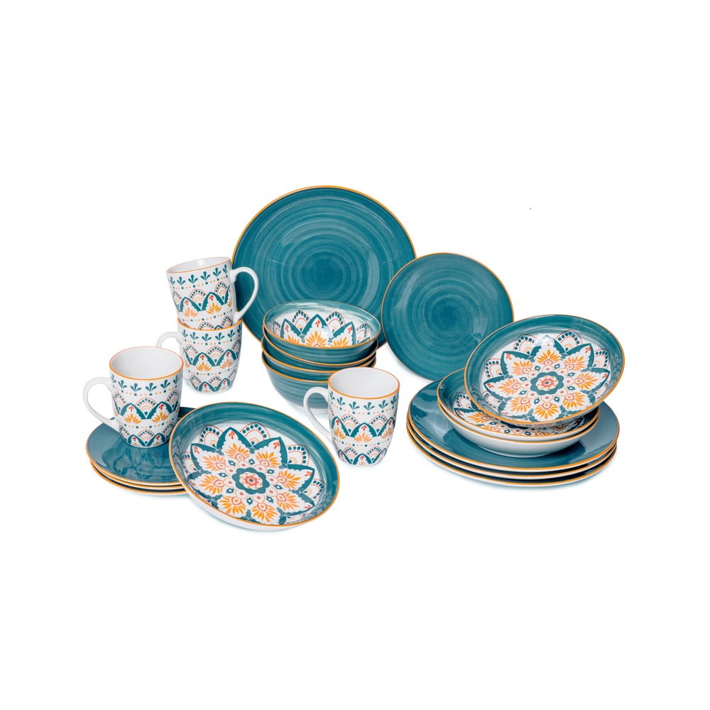 Porcelán étkészlet 30 db-os Hestia - Bonami Essentials