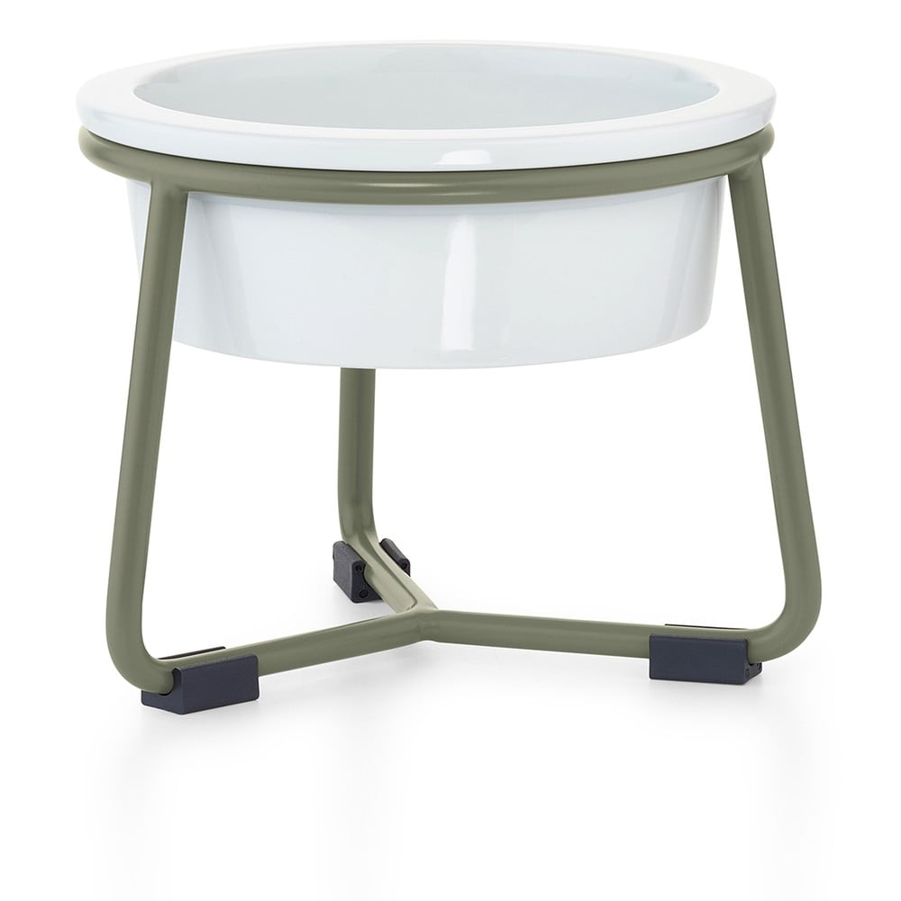 Porcelán tálka állvánnyal kutyáknak ø 20 cm Pranzo Grolive M – MiaCara