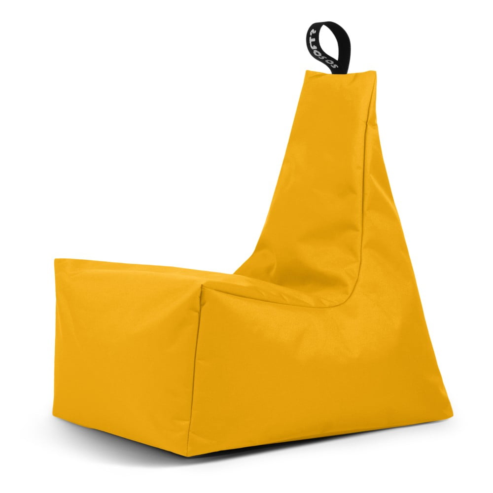 Sárga babzsákfotel Icy XL – So Soft?