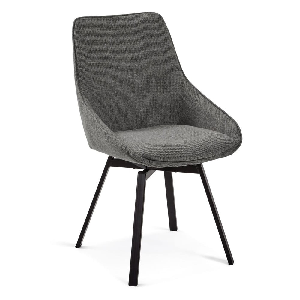 Sötétszürke étkezőszék Jenna – Kave Home