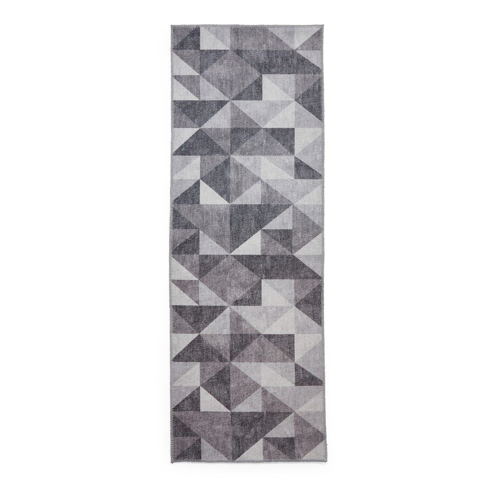 Szürke mosható futószőnyeg 61x170 cm Coral Grey – Think Rugs