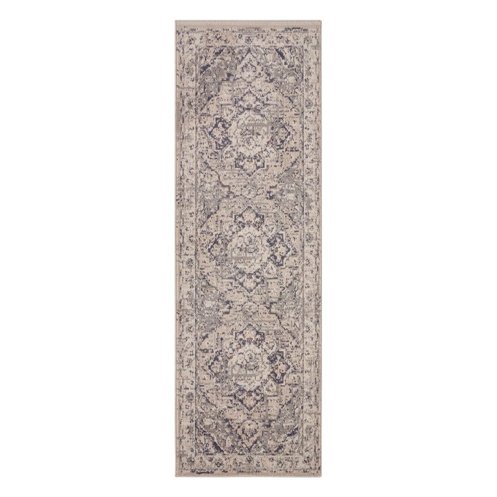 Szürkésbézs futószőnyeg 80x200 cm Terrain Designer Sand – Hanse Home