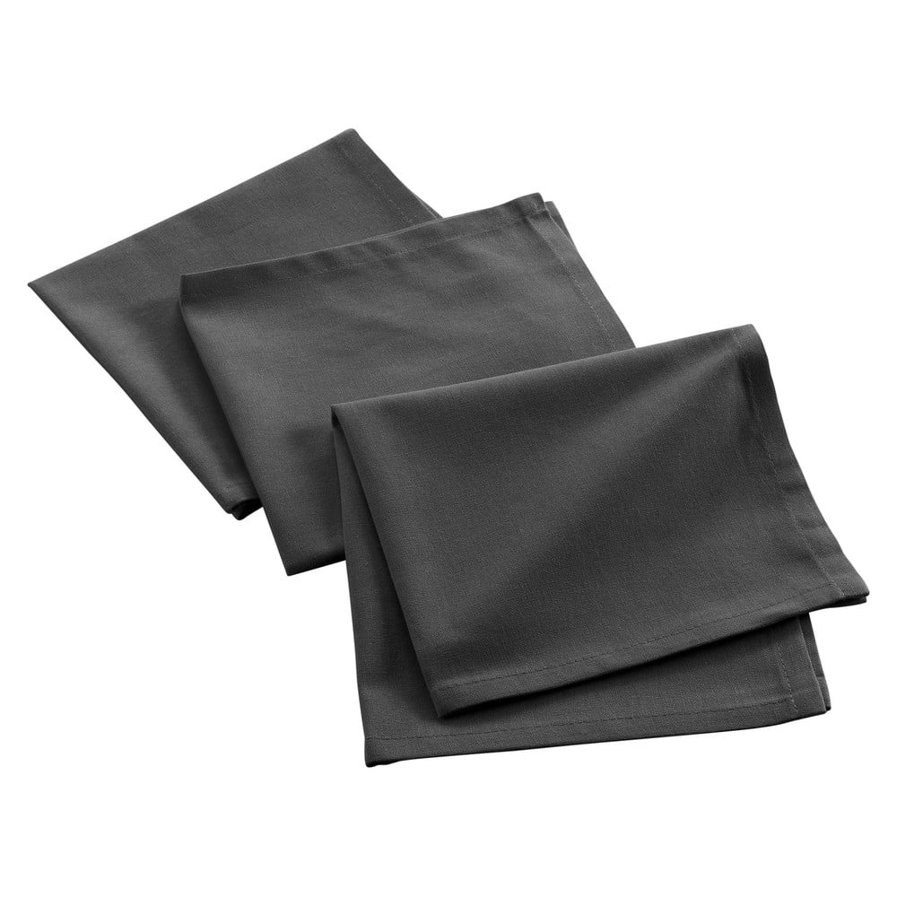 Textil szalvéta szett 3 db-os 40x40 cm Mistral – douceur d'intérieur
