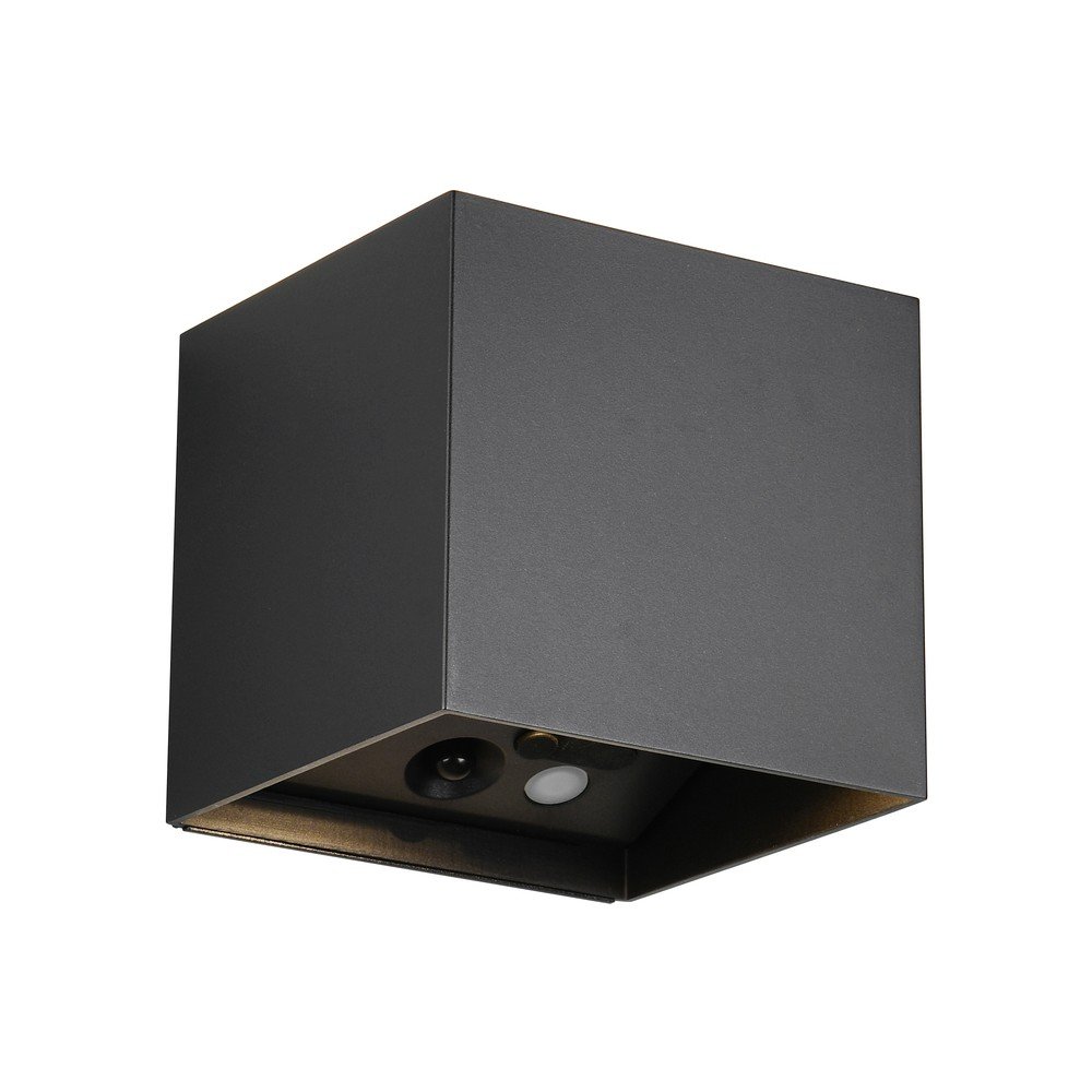 USB LED fali kültéri lámpa mozgásérzékelővel (magasság 10 cm) Genie – Trio