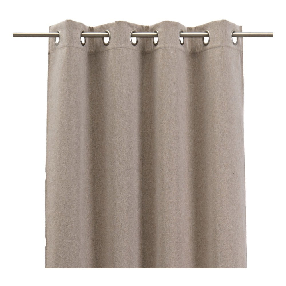 Világosbarna függöny 135x260 cm Quality – Casa Selección