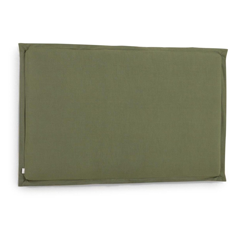 Zöld kárpitozott ágytámla 186x106 cm Tanit – Kave Home
