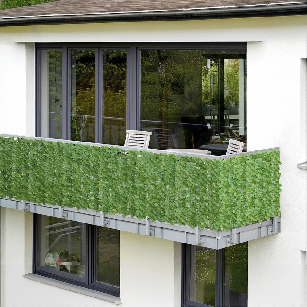 Zöld műanyag belátásgátló erkélyre 100x100 cm Ivy – Maximex