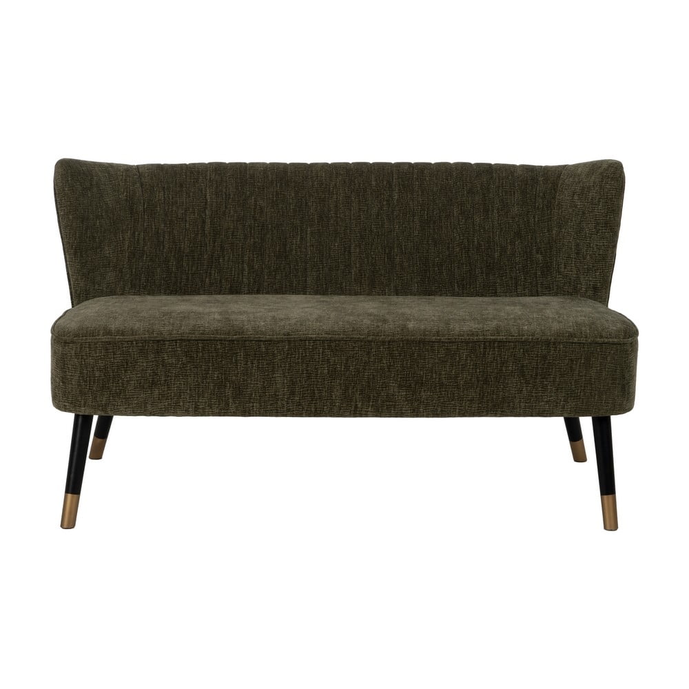 Zöld zsenília kanapé 134 cm Glam – Ixia