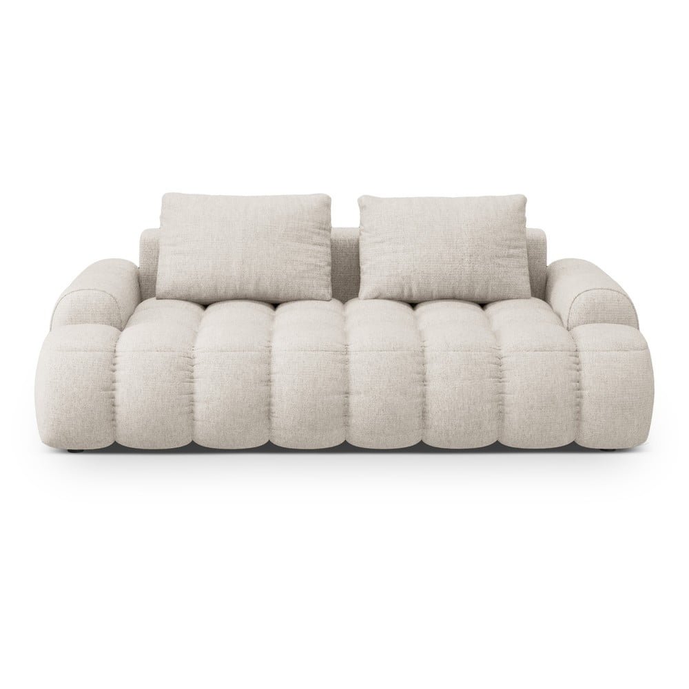Bézs kanapé 200 cm Linz – Cosmopolitan Design