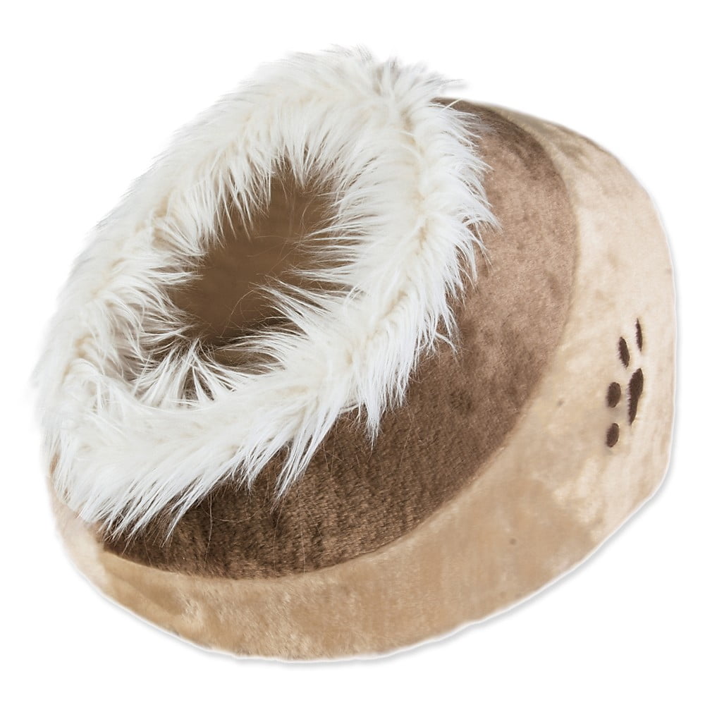 Bézs plüss bújó macskáknak 35x26 cm Trixie Minou – Plaček Pet Products