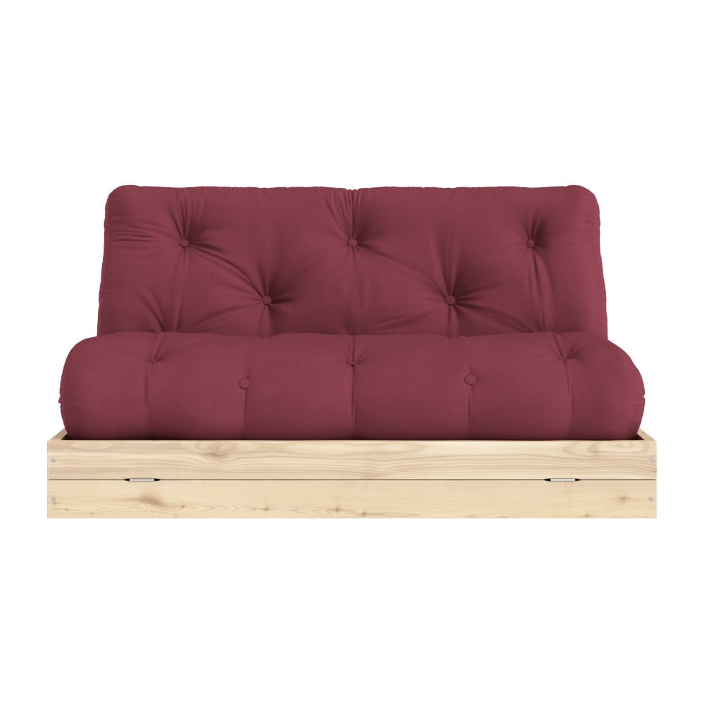 Borvörös kinyitható kanapé 145 cm Flip – Karup Design