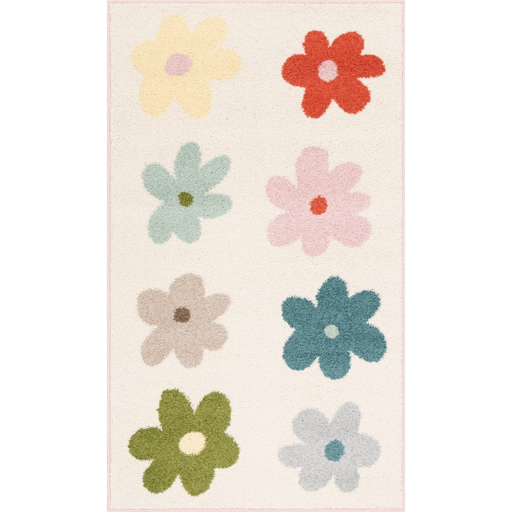 Elefántcsont színű gyerek szőnyeg 120x170 cm Dazzy Cream – FD