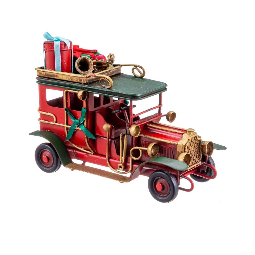 Fém karácsonyi figura Vintage Car – Casa Selección