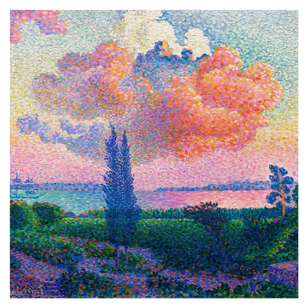 Kép 80x80 cm The Pink Gold – Styler