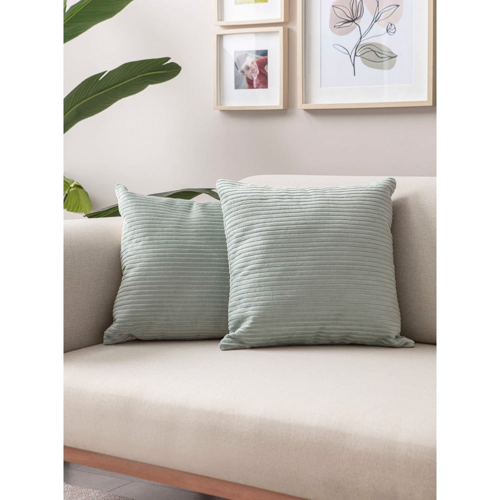 Kordbársony párnahuzat szett 2 db-os 43x43 cm – Mioli Decor
