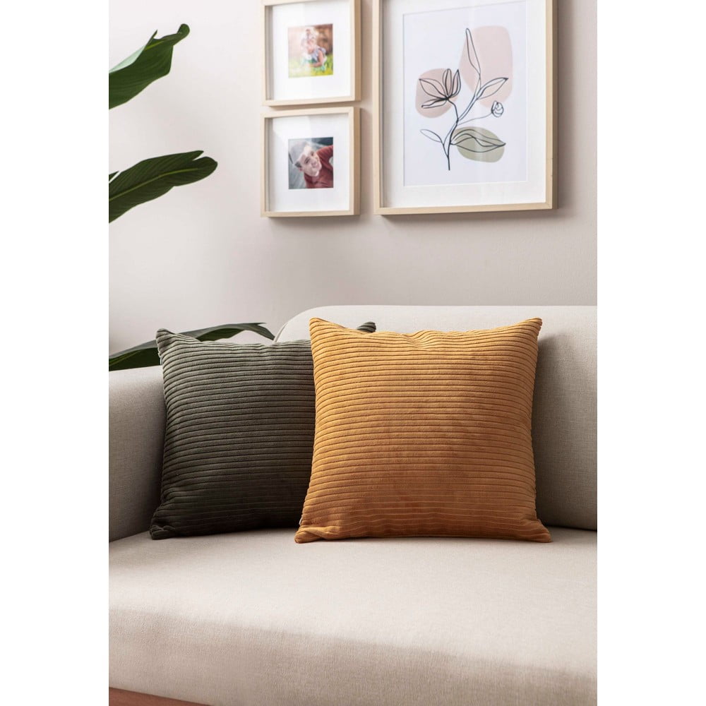 Kordbársony párnahuzat szett 2 db-os 43x43 cm – Mioli Decor