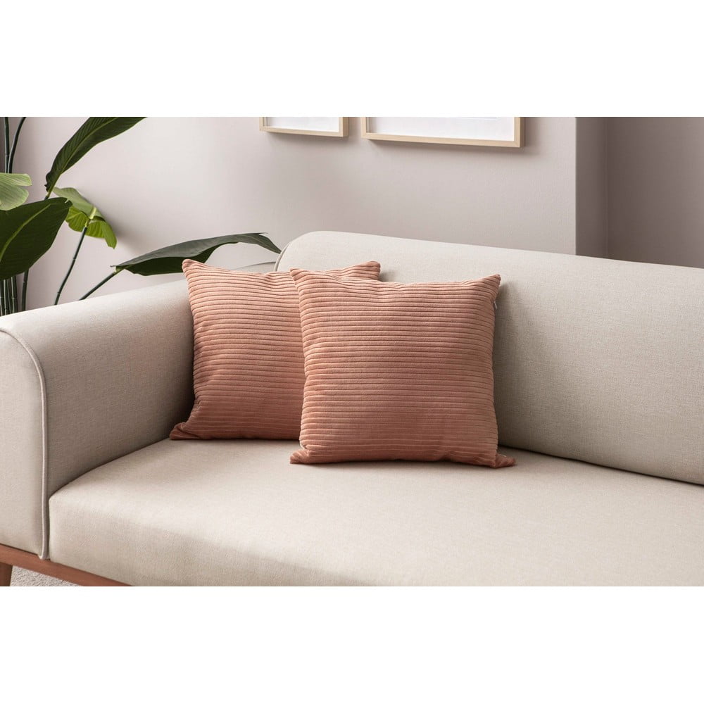 Kordbársony párnahuzat szett 2 db-os 43x43 cm – Mioli Decor
