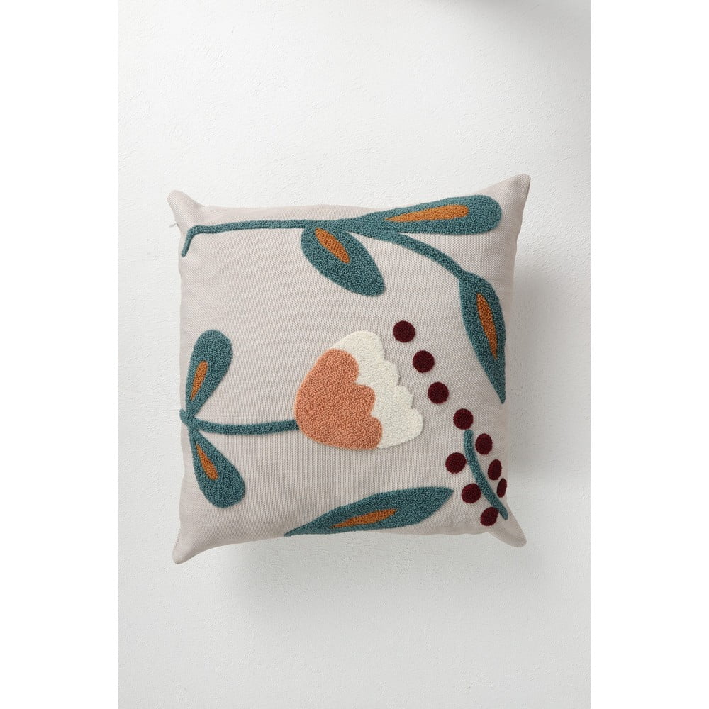 Len díszpárna 43x43 cm Fresya – Mioli Decor