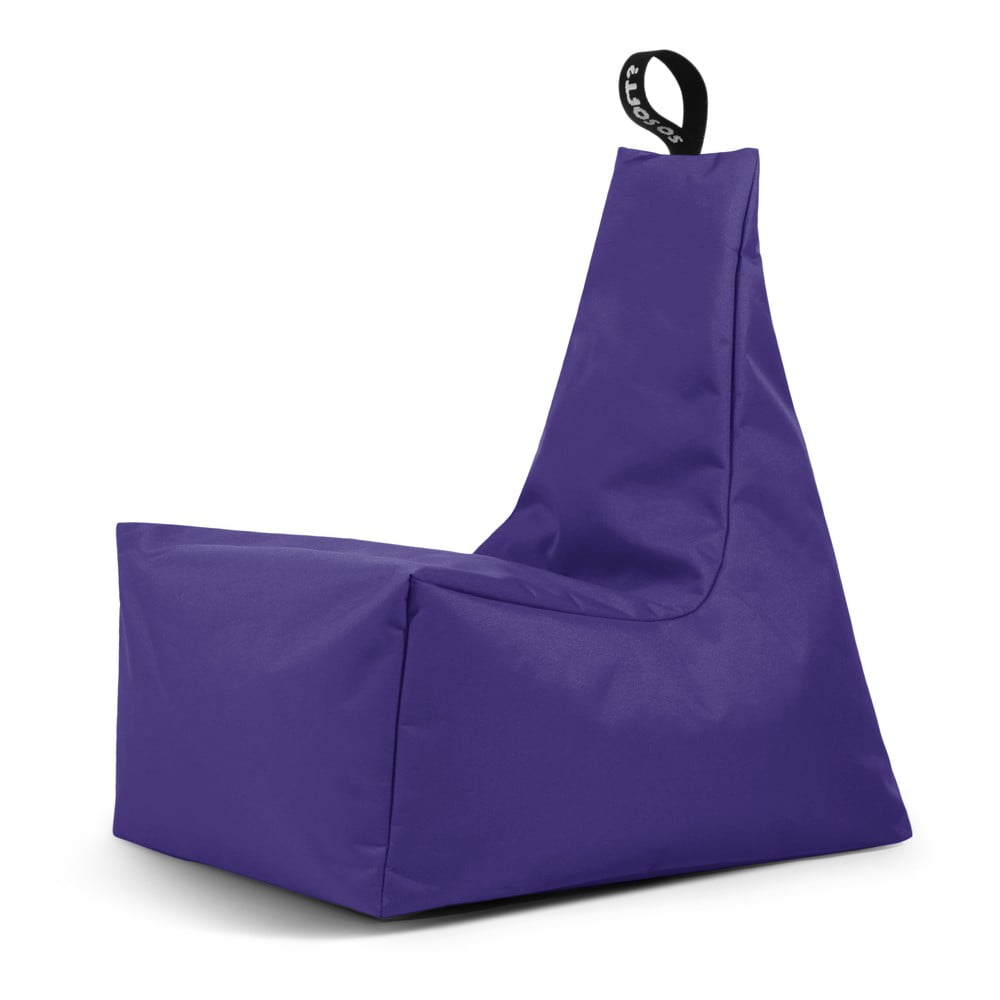 Lila babzsákfotel Icy XL – So Soft?