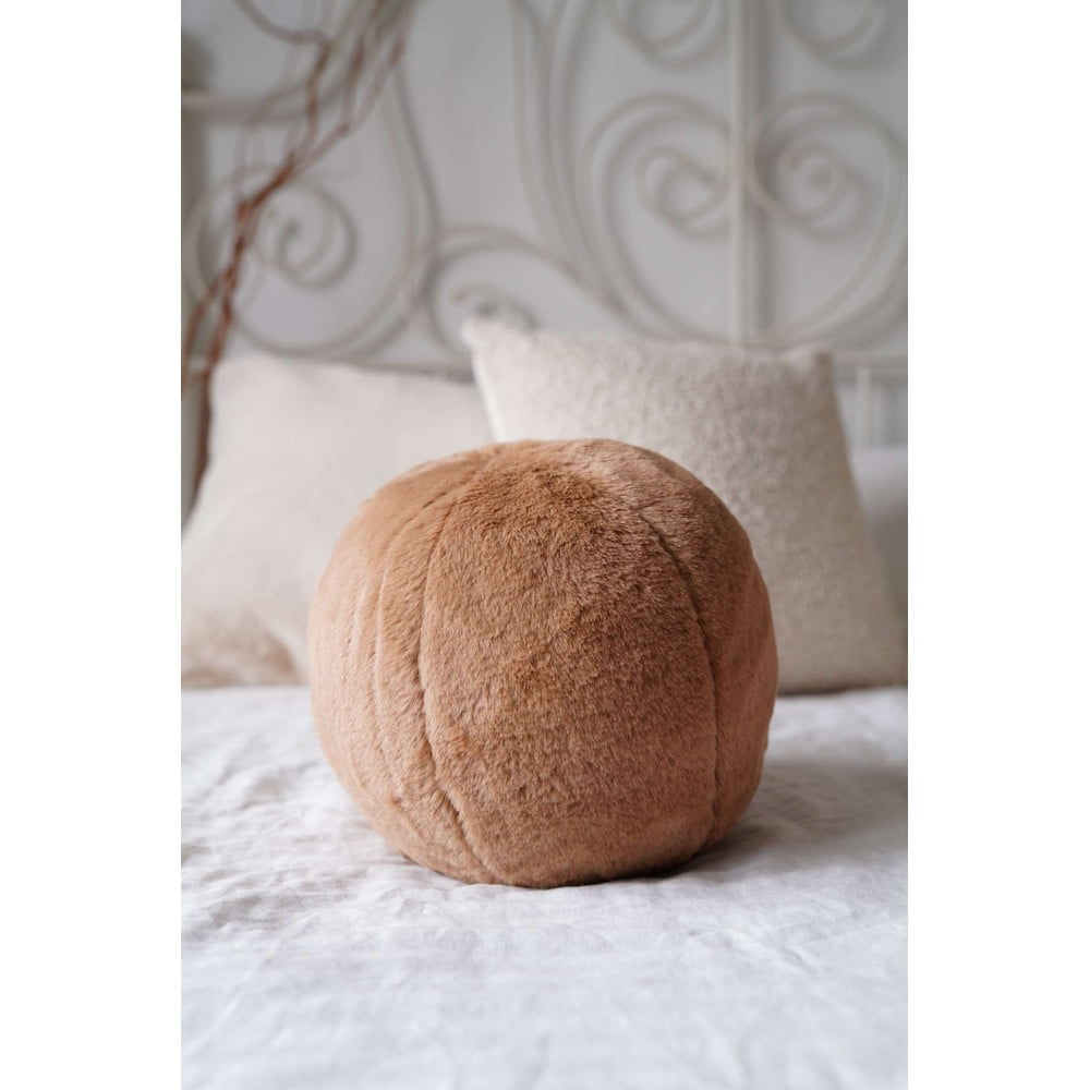 Mikroplüss díszpárna ø 25 cm Top – Mioli Decor
