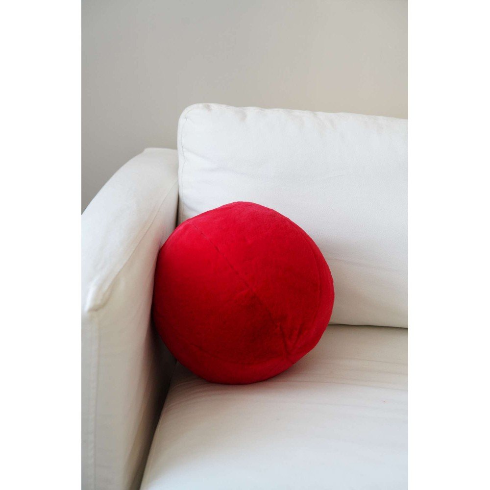 Mikroplüss díszpárna ø 25 cm Top – Mioli Decor