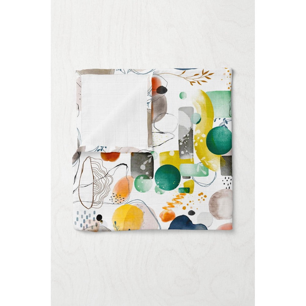 Muszlin gyerek takaró 75x100 cm Bohem – Mijolnir