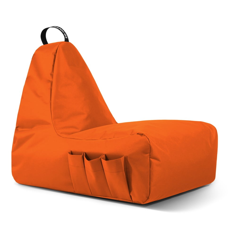 Narancssárga babzsákfotel Chill Gamer L – So Soft?