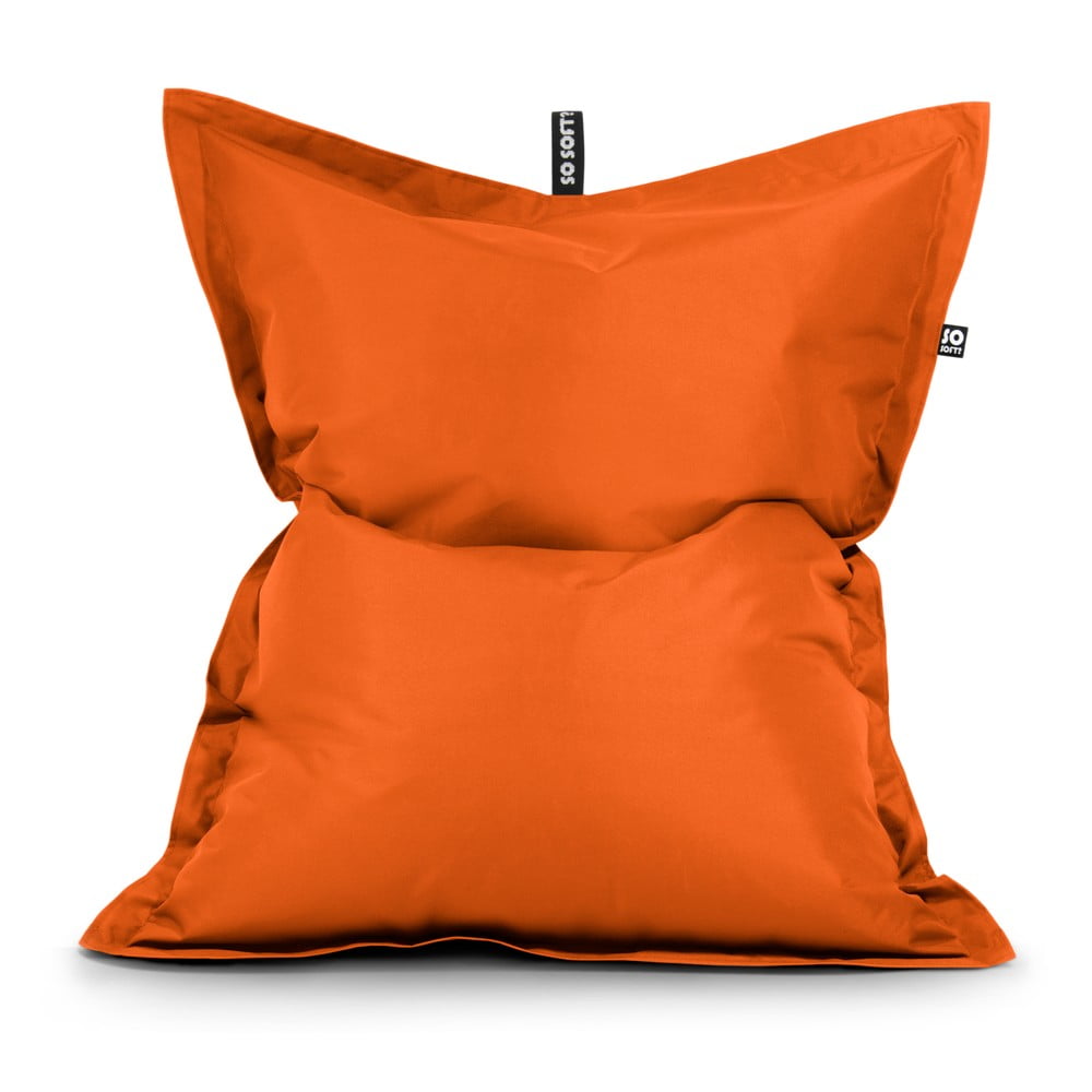 Narancssárga babzsákfotel Pad XXL – So Soft?